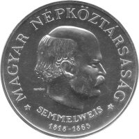 Ungarn 50 Forint 1968 - 150. Geburtstag von Ignaz...