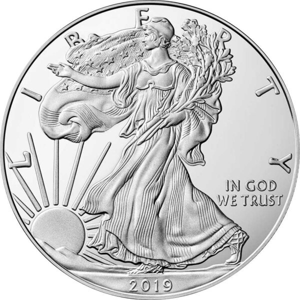 USA American Eagle 2019 1 oz Silber