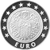 Bulgarien 10 Leva 2000 - Assoziation mit der EU - Silber PP
