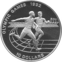 Niue 10 Dollars 1991 - XXV. Olympische Sommerspiele 1992...