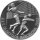 Kuba 10 Pesos 1990 - XXV. Olympische Sommerspiele 1992 in Barcelona "Volleyball" - Silber PP