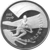 Kuba 5 Pesos 1983 - XIV. Olympische Winterspiele 1984 in...