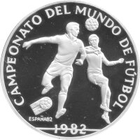 Panama 10 Balboas 1982 - XII. Fußball WM 1982 in...