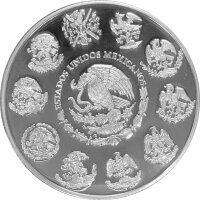 Mexiko Libertad 2023 1 oz Silber - Polierte Platte