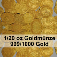 1/20 oz Goldmünze - 999/1000 Feingold