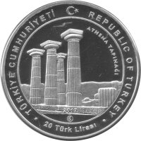 Türkei 20 Lira 2017 - Antike Stadt "Assos"...