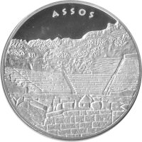 Türkei 20 Lira 2017 - Antike Stadt "Assos" - Silber PP