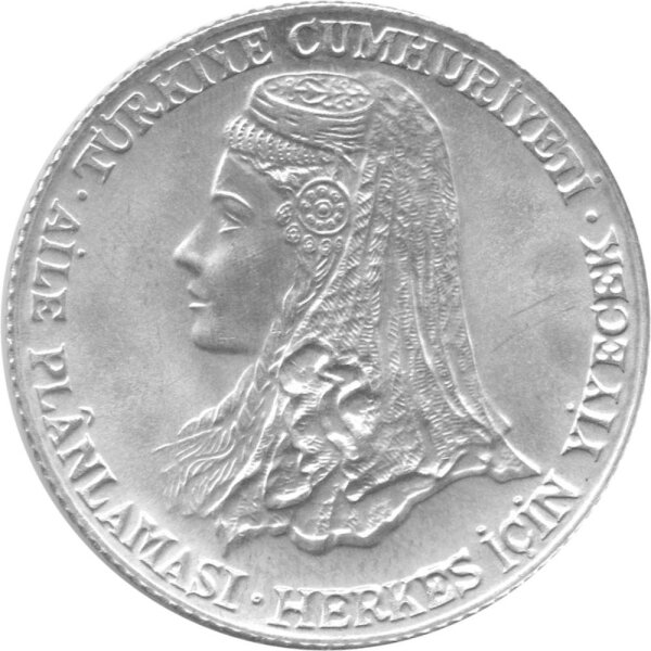 Türkei 150 Lira 1979 - Familienplanung - Silber