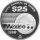 Mexiko 25 Pesos 1986 - XIII. Fußball WM 1986 in Mexiko "Fußball mit Inschrift" - Silber PP