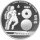 Mexiko 50 Pesos 1985 - XIII. Fußball WM 1986 in Mexiko "Indianer mit Ball" - Silber PP