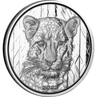 Ghana African Leopard 2023 1 oz Silber