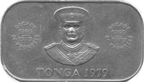Tonga 1 Paanga 1979  - F.A.O. Programm für technische Zusammenarbeit - Kupfer-Nickel