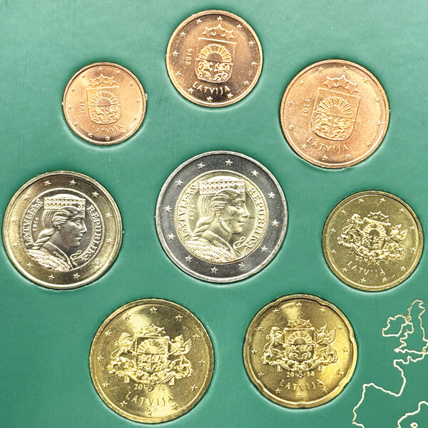 Litauen 3,88 Euro div. "KMS"