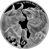 Tokelau Bull and Bear | Bulle und Bär div. 1 oz Silber