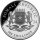Somalia Leopard 2024 1 oz Silber - Farbapplikation