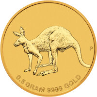 Australien Känguru 2019 0,5 Gramm Gold