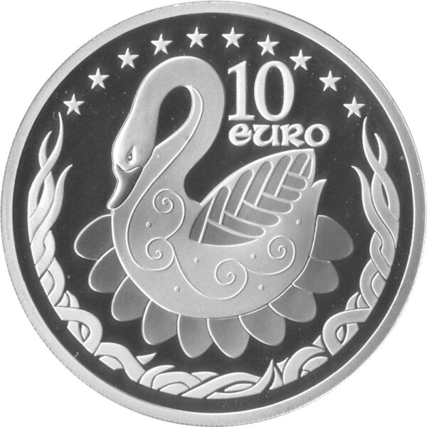 Irland 10 Euro 2004 - EU-Ratspräsidentschaft - Silber PP
