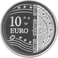 Belgien 10 Euro 2004 - Erweiterung der Europäischen Union - Silber PP