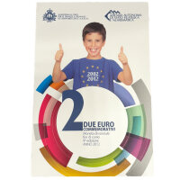 San Marino 2 Euro 2012 "10 Jahre Euro-Bargeld"