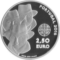 Portugal 2,5 Euro 2016 - UNESCO-Cante Alentejano - Silber PP