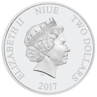 Niue Disney 2017 - Steamboat Willie -  oz Silber