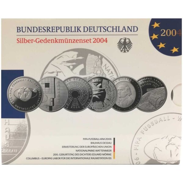 Deutschland 10 Euro 2004 Set - PP