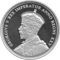 Kanada 1 Dollar 2010 - 75 Jahre Erster kanadischer Silberdollar - Silber PP
