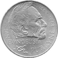 Tschechoslowakei 25 Kronen 1969 - 100. Todestag von Jan...