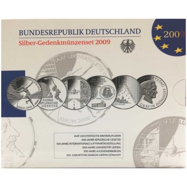 Deutschland 10 Euro 2009 Set - PP