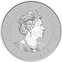 Australien Kookaburra 2021 1/10 oz Platin diff.