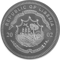 Liberia 5 Dollars 2002 - Neue europäische Währung - Kupfer-Nickel