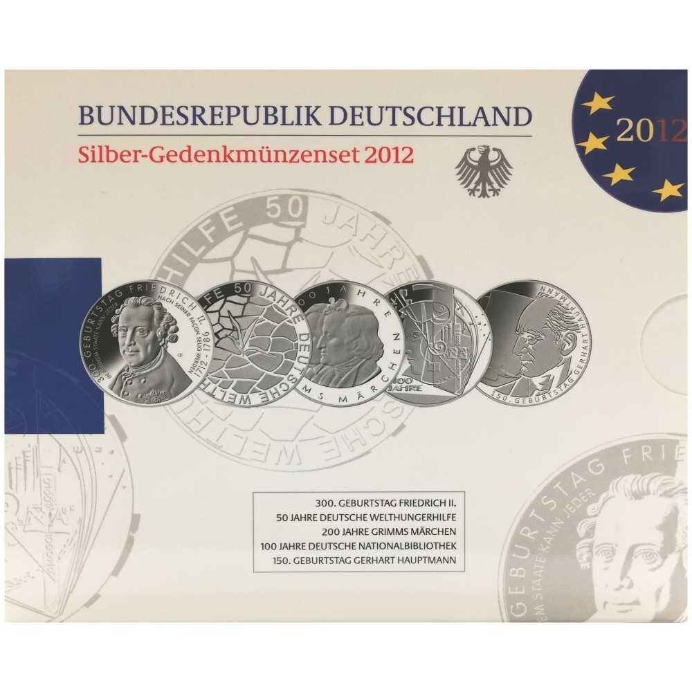 Deutschland 10 Euro 2012 Set - PP