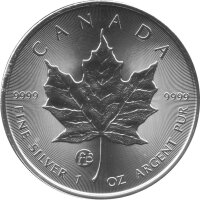 Kanada Maple Leaf 2017 1 oz Silber F15