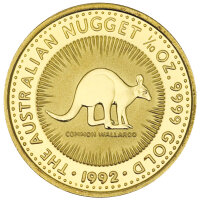 Australien Känguru 1992 1/10 oz Gold