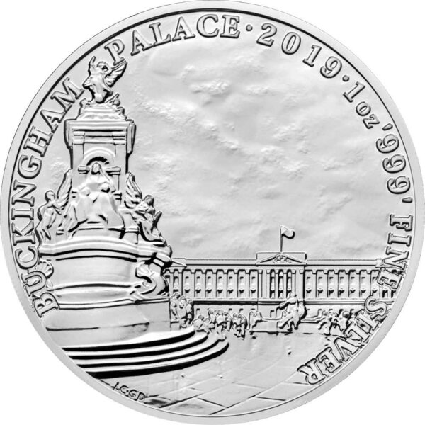 UK Landmarks 2019 4. Ausgabe Buckingham Palace 1 oz Silber