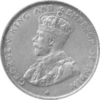 Britische Kolonien - Straits Settlements - 50 Cents 1921...