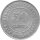 Britische Kolonien - Straits Settlements - 50 Cents 1921 - König Georg V. - Silber
