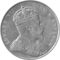 Britische Kolonien - Straits Settlements - 1 Dollar 1907...