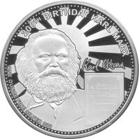 Laos 500 Kip 2018 - 200. Gebuertstag von Karl Marx -...