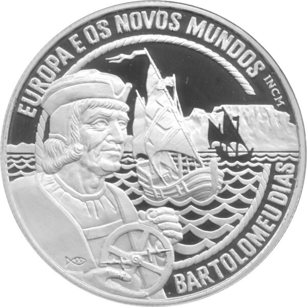 Portugal 25 Ecu 1993 - Europa und die Neue Welt "Bartolomeu Dias" - Silber PP
