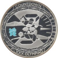 UK 5 Pfund 2009 - XXX. Olympische Sommerspiele 2012 in...