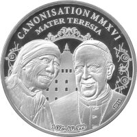 Elfenbeinküste 1000 Francs 2016 - Mutter Teresa -...