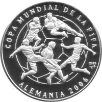 Kuba 10 Pesos 2003 - XVIII. Fußball WM 2006 in...