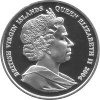British Virgin Islands 10 Dollars 2006 - XVIII....