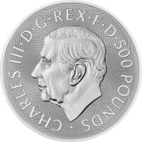 UK St. George and the Dragon 2024 1000 Gramm Silber