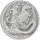 UK St. George and the Dragon 2024 1000 Gramm Silber