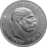 Österreich / Ungarn 10 Stück 5 Kronen 1900 - 1909 Franz Joseph I