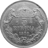Österreich / Ungarn 10 Stück 5 Kronen 1900 - 1909 Franz Joseph I