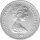 Cayman Inseln 50 Dollars 1975 - Königinnen von England - Silber