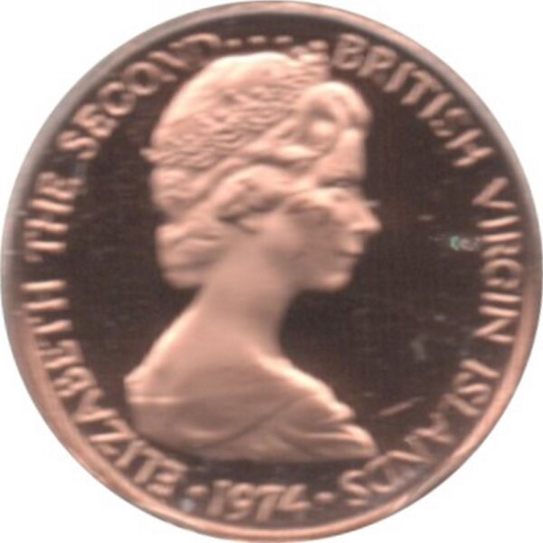 British Virgin Islands Kursmünzensatz 1974 - PP, 39,90 €